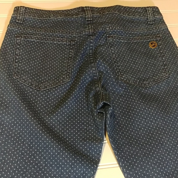 Michael Kors Polka Dot Skinny Jeans - Picture 6 of 12
